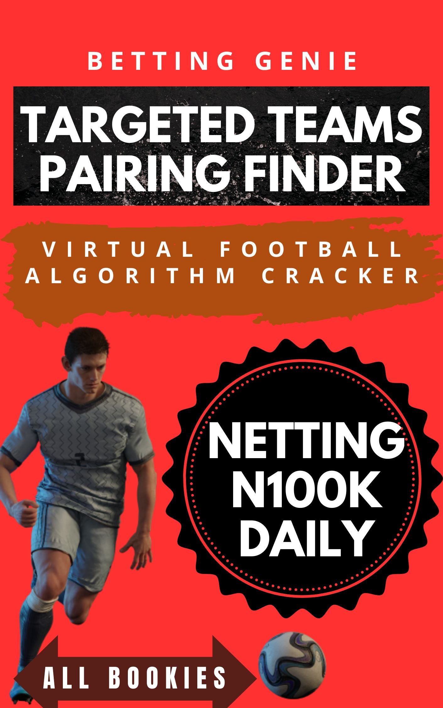 Virtual Football Blueprint ebook cover